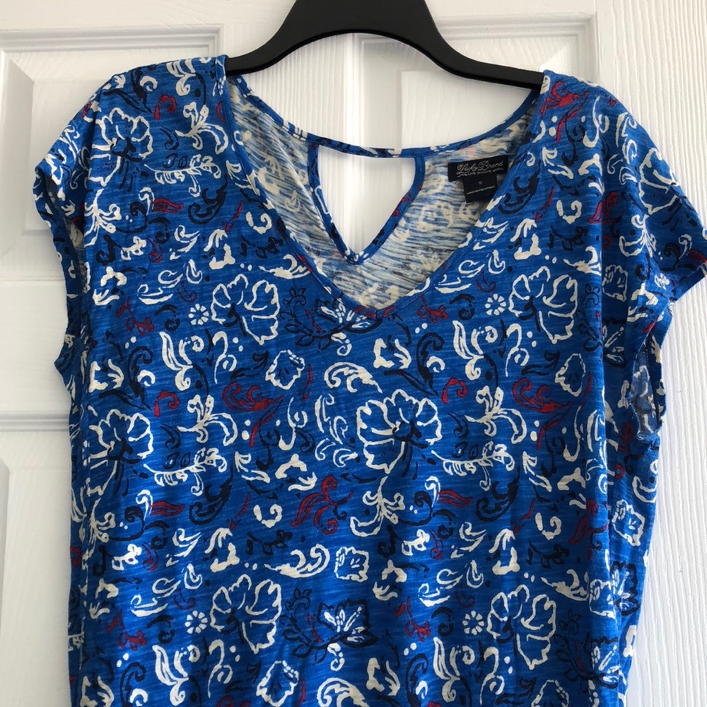 Lucky brand shirt dress with pockets